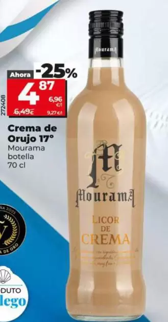 Mourama - Crema De Orujo 17°