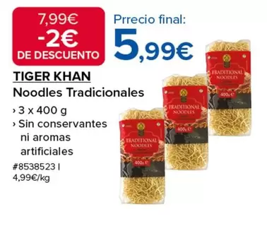 tiger khan - Noodles Tradicionales