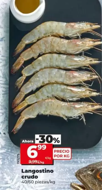 Langostino Cocido