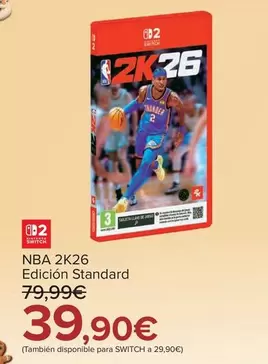 Nintendo SWITCH - Nba 2k26 Edición Standard