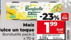 Bonduelle - Maíz Dulce Un Toque