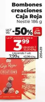 Nestlé - Bombones Creaciones Caja Roja 