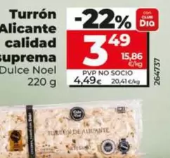 Dia Dulce Noel - Turrón De Alicante Calidad Suprema