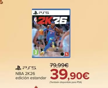 Sony - Nba 2k26 Edición Estandar