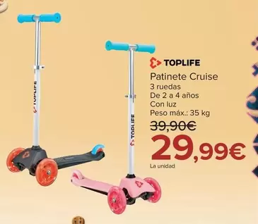 Toplife - Patinete Cruise