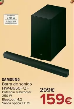 Samsung - Barra De Sonido Hw-b650f/zf