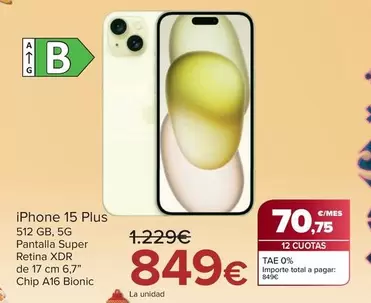 Apple - Iphone 15 Plus