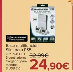 Blackfire - Base Multifunción Slim Para Ps5
