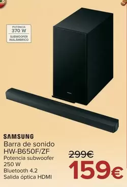 Samsung - Barra De Sonido Hw-b650f/zf