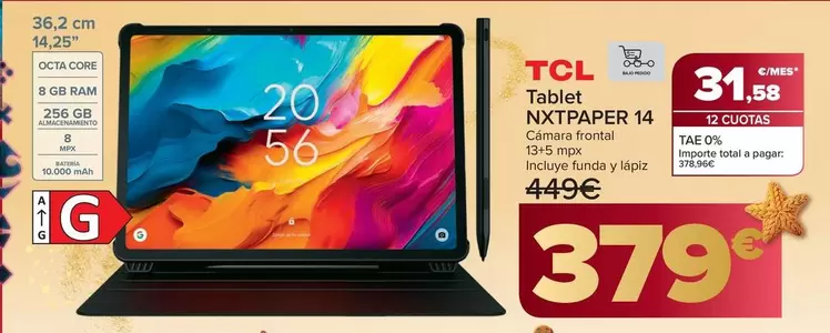 TCL - Tablet NXTPAPER 14