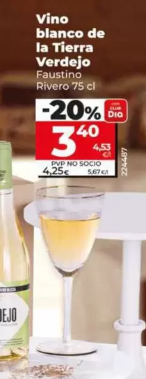 Faustino Rivero - Vino Blanco De La Tierra Verdejo