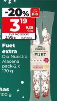 Dia Nuestra Alacena - Fuet Extra