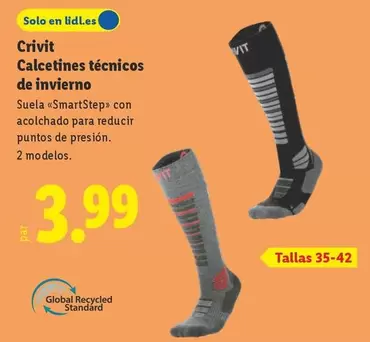 Crivit - Calcetines Tecnicos De Invierno