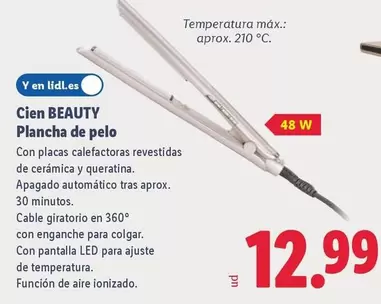 Cien Beauty - Plancha De Pelo