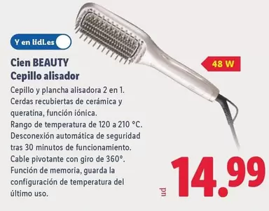 Cien Beauty - Cepillo Alisador