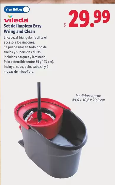 Vileda - Set De Limpieza Easy Wring And Clean
