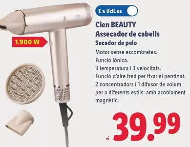 Cien - Beauty Secador De Pelo