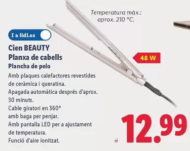 Cien - Beauty Plancha De Pelo