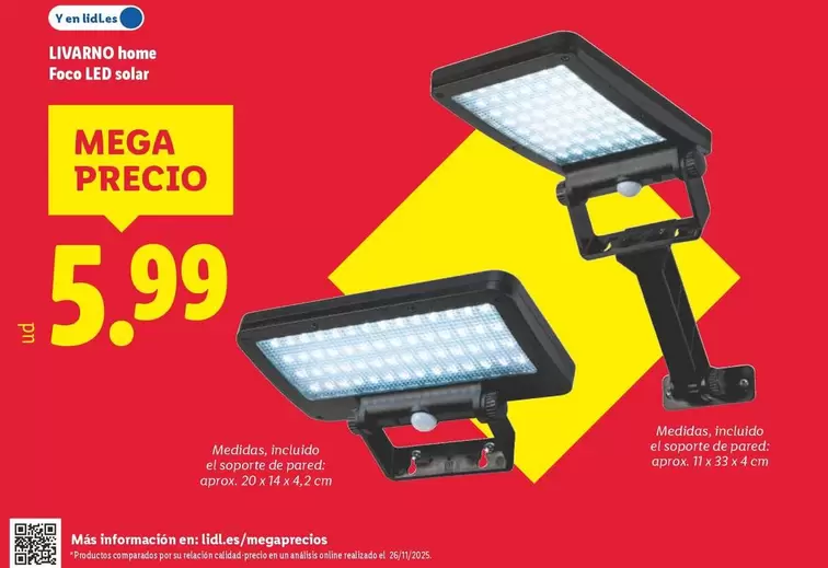 Livarno Home - Foco Led Solar