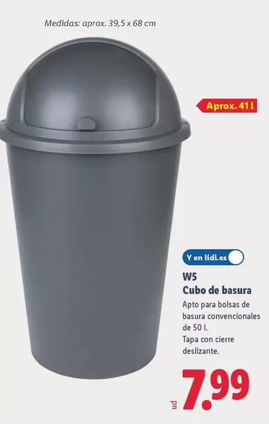 W5 - Cubo De Basura