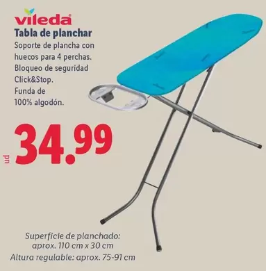 Vileda - Tabla De Planchar