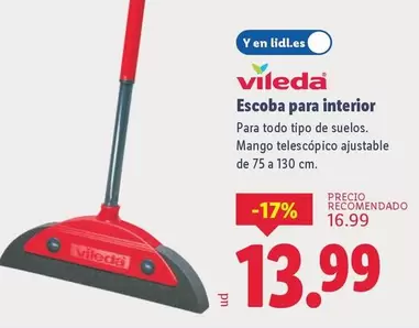 Vileda - Escoba Para Interior