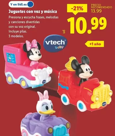 Vtech - Juguetes Con Voz Y Música
