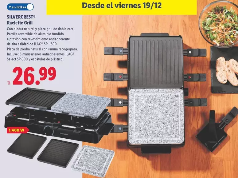 SilverCrest - Raclette Grill