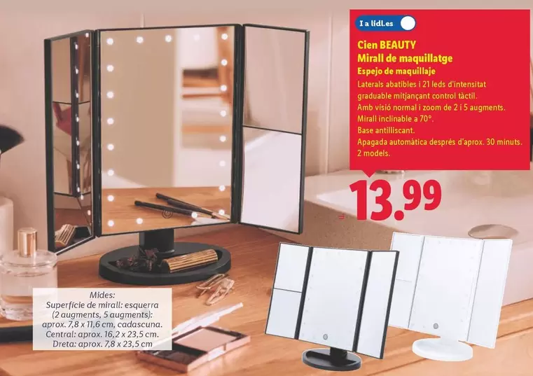 Cien - Espejo De Maquillaje