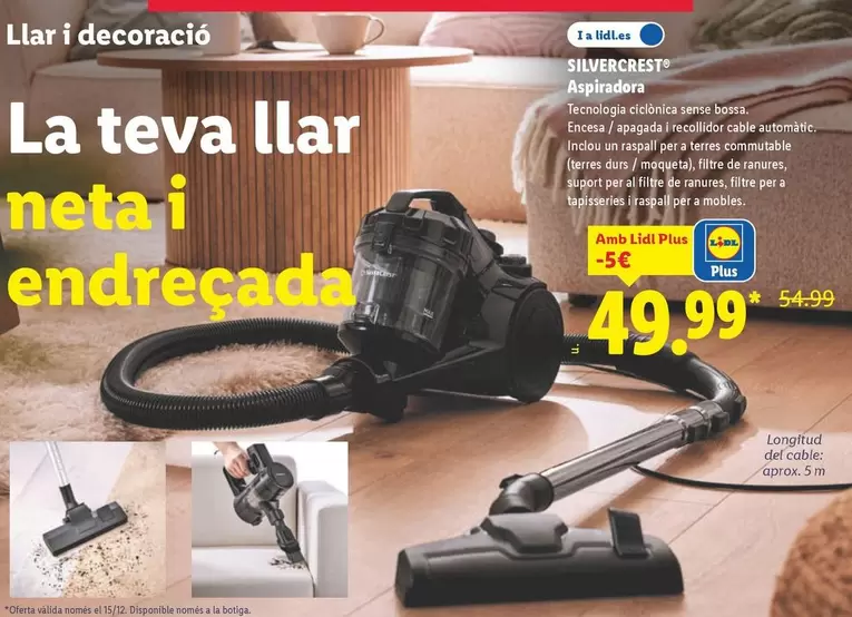 SilverCrest - Aspiradora