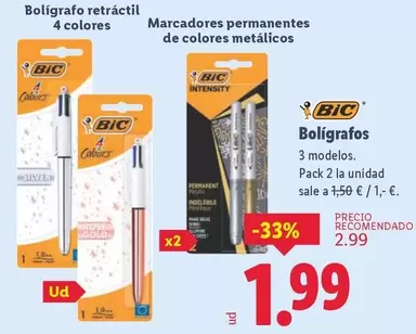 BIC - Boligrafos