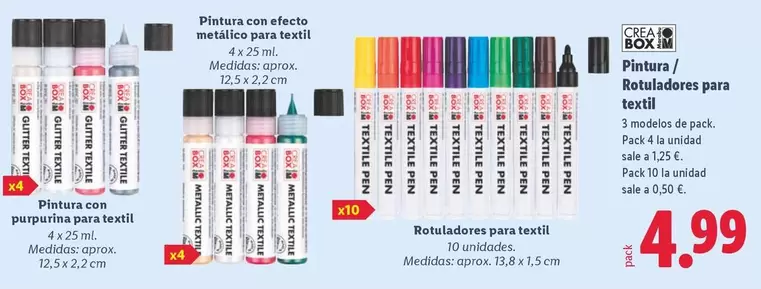 Pintura / Rotuladores Para Textil