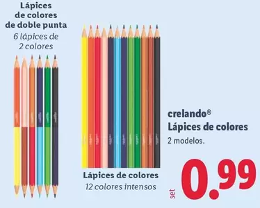 Crelando - Lápices De Colores
