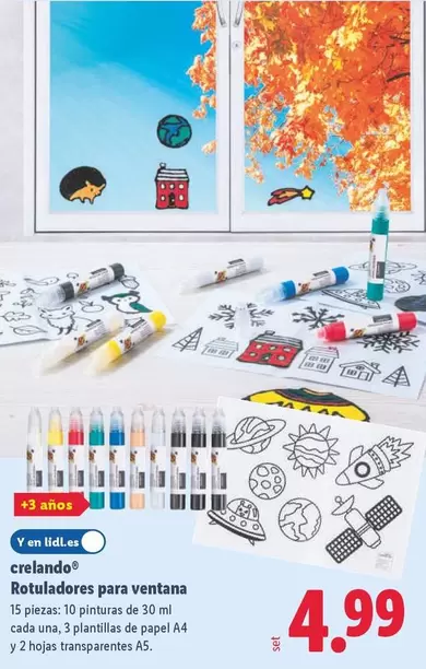 Crelando - Rotuladores Para Ventana