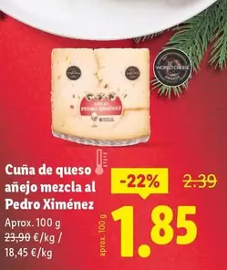 Pedro Ximénez - Cuna De Queso Anejo Mezcla