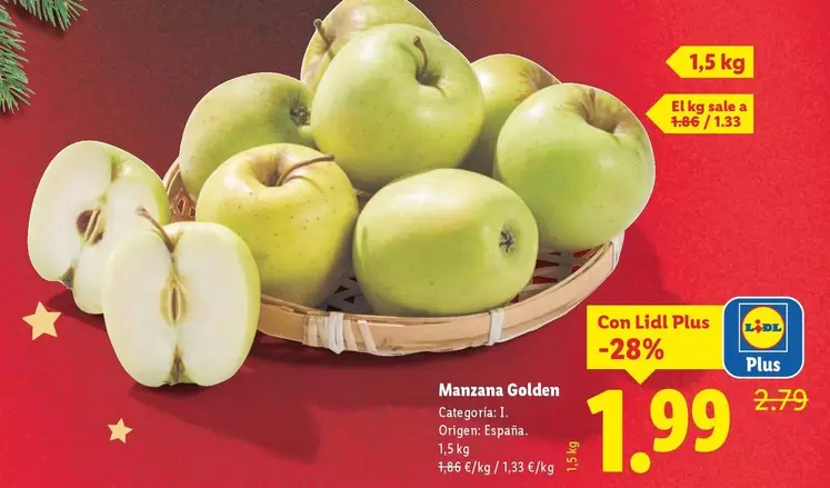 Origen - Manzana Golden