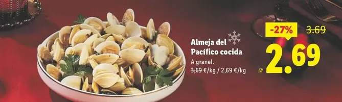 Almeja De Pacific Occida