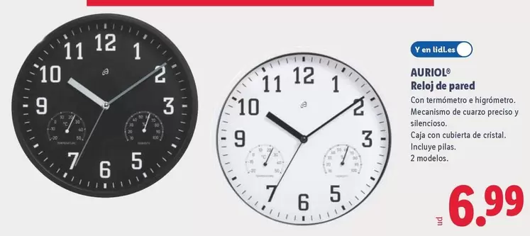 Auriol - Relo De Pared