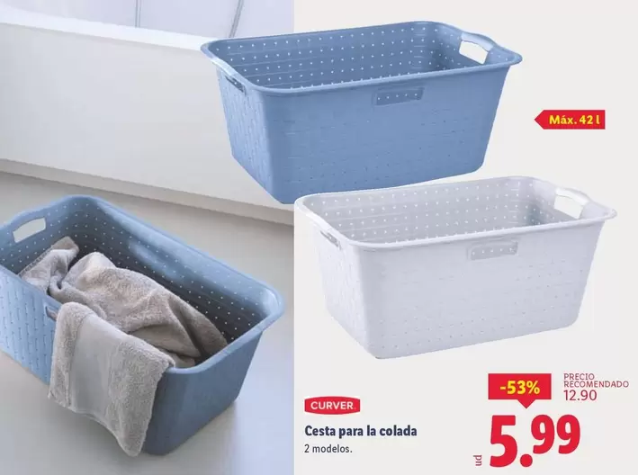 Curver - Cesta Para La Colada