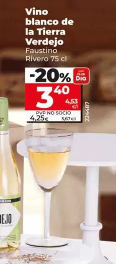 Faustino Rivero - Vino Blanco De La Tierra Verdejo