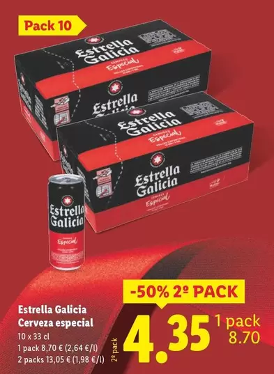 Estrella Galicia - Cerveza Especial