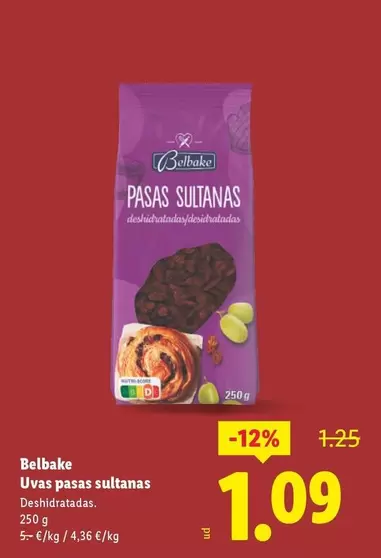 Belbake - Uvas Pasas Sultanas
