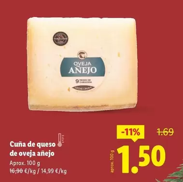 Cuna De Queso De Oveja Anejo