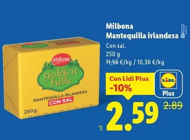 Milbona - Mantequilla Irlandesa
