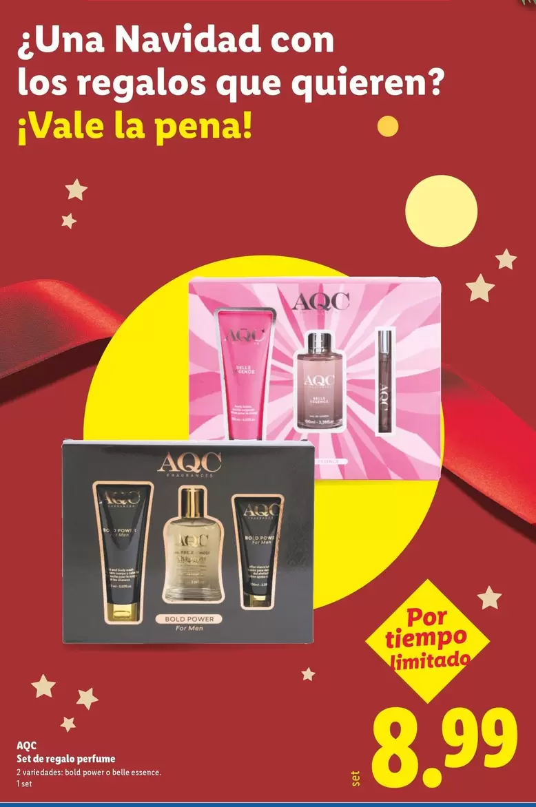 Aqc - Set De Regalo Perfume
