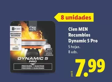 Cien - Recambios Dynamic 5 Pro