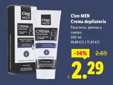 Cien - Crema Depilatoria