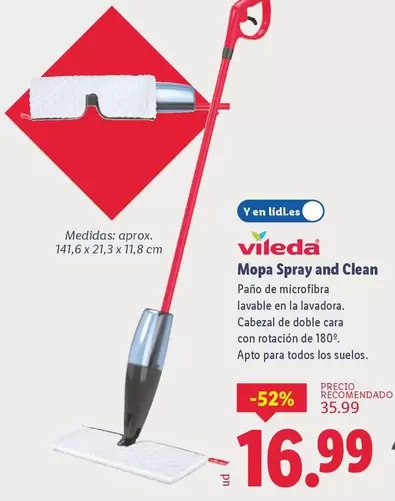 Vileda - Mopa Spray And Clean