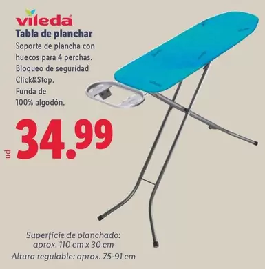 Vileda - Tabla De Planchar