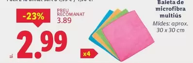 Baieta De Microfibra Multiús 